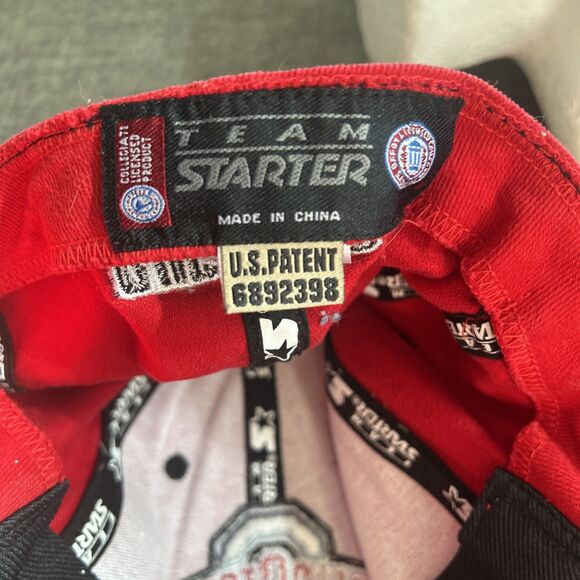 Ohio State Buckeyes Hat Stretch Fit  NCAA Football Team Starter - Picture 4 of 5